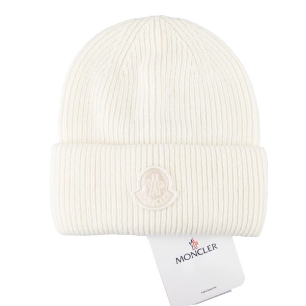 moncler bere ekru logo