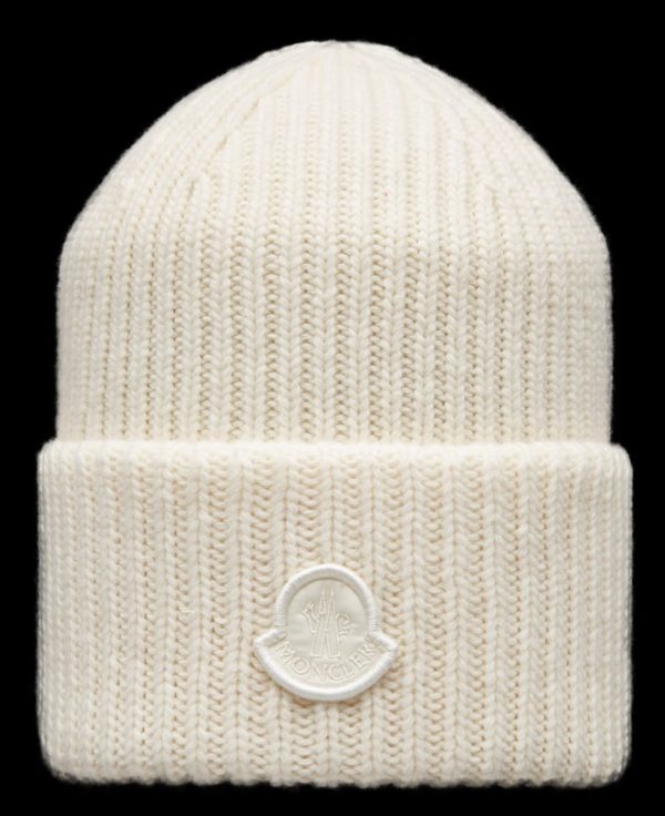 moncler bere ekru logo