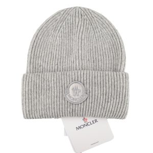 moncler bere gri logo unisex