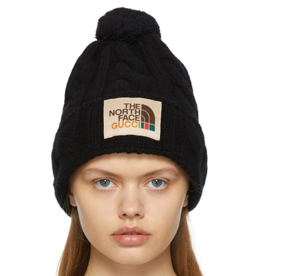 north face bere gucci siyah classic logo unisex